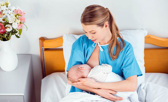 lactation-mother breast feeding